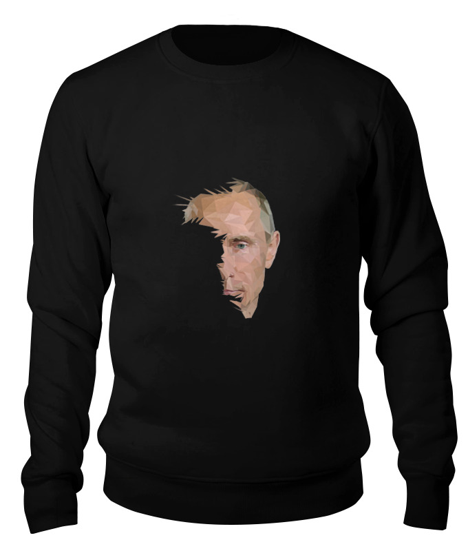 

Свитшот унисекс Printio Путин черный M, Путин