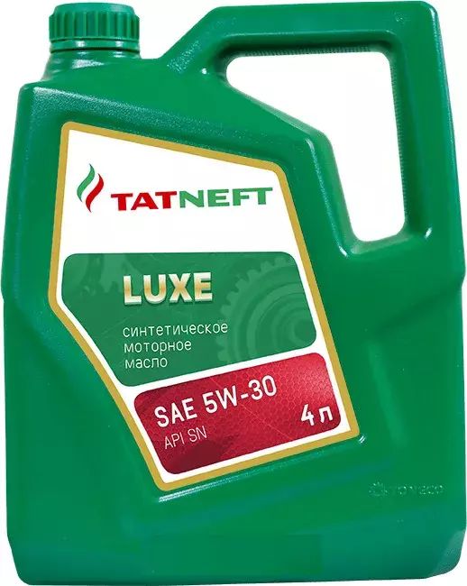 Моторное масло TATNEFT синтетическое LUXE API SN/SM/ILSAC GF-5 5W30 4л