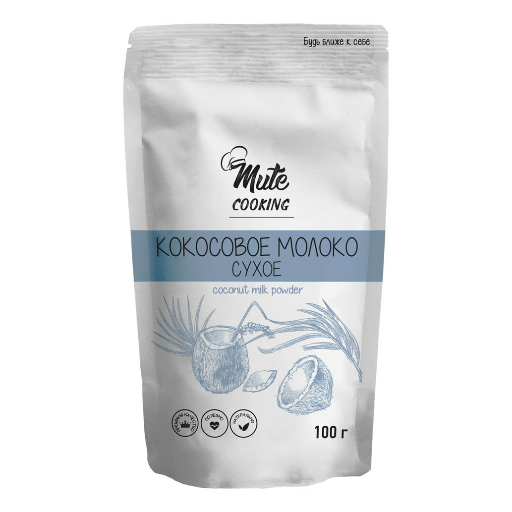

Сухое молоко Mute Cooking кокосовое 100 г
