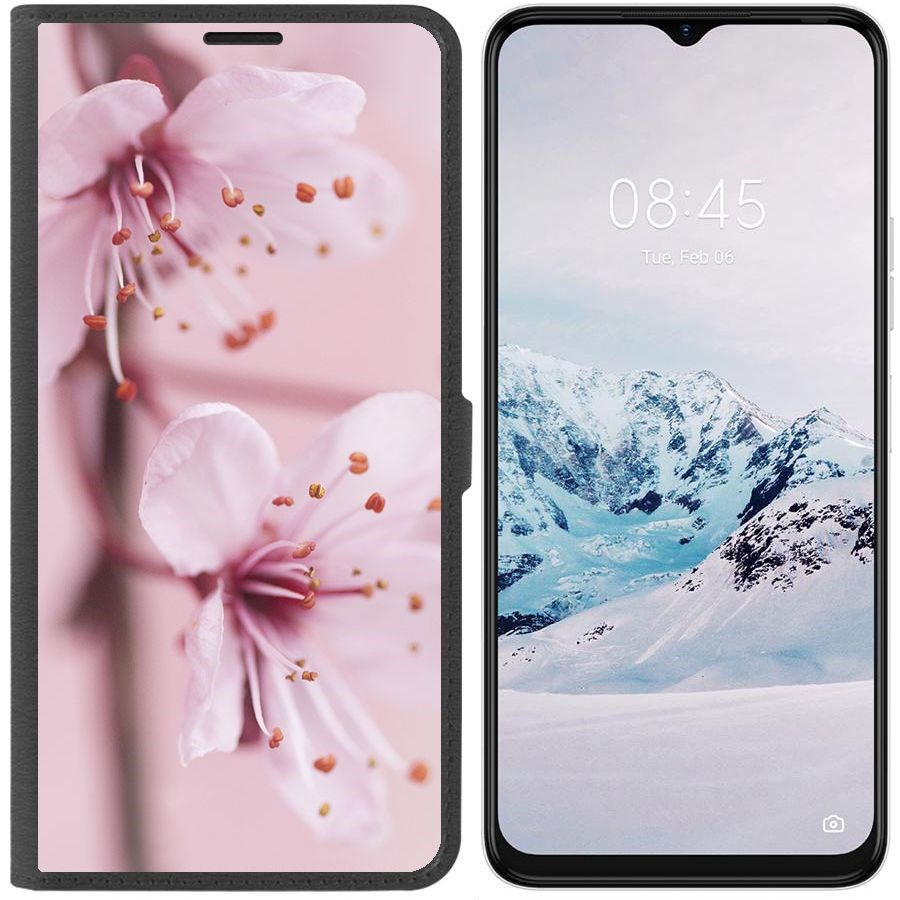 

Чехол-книжка Krutoff Eco Book для Tecno Spark 9 Pro Весна (черный)