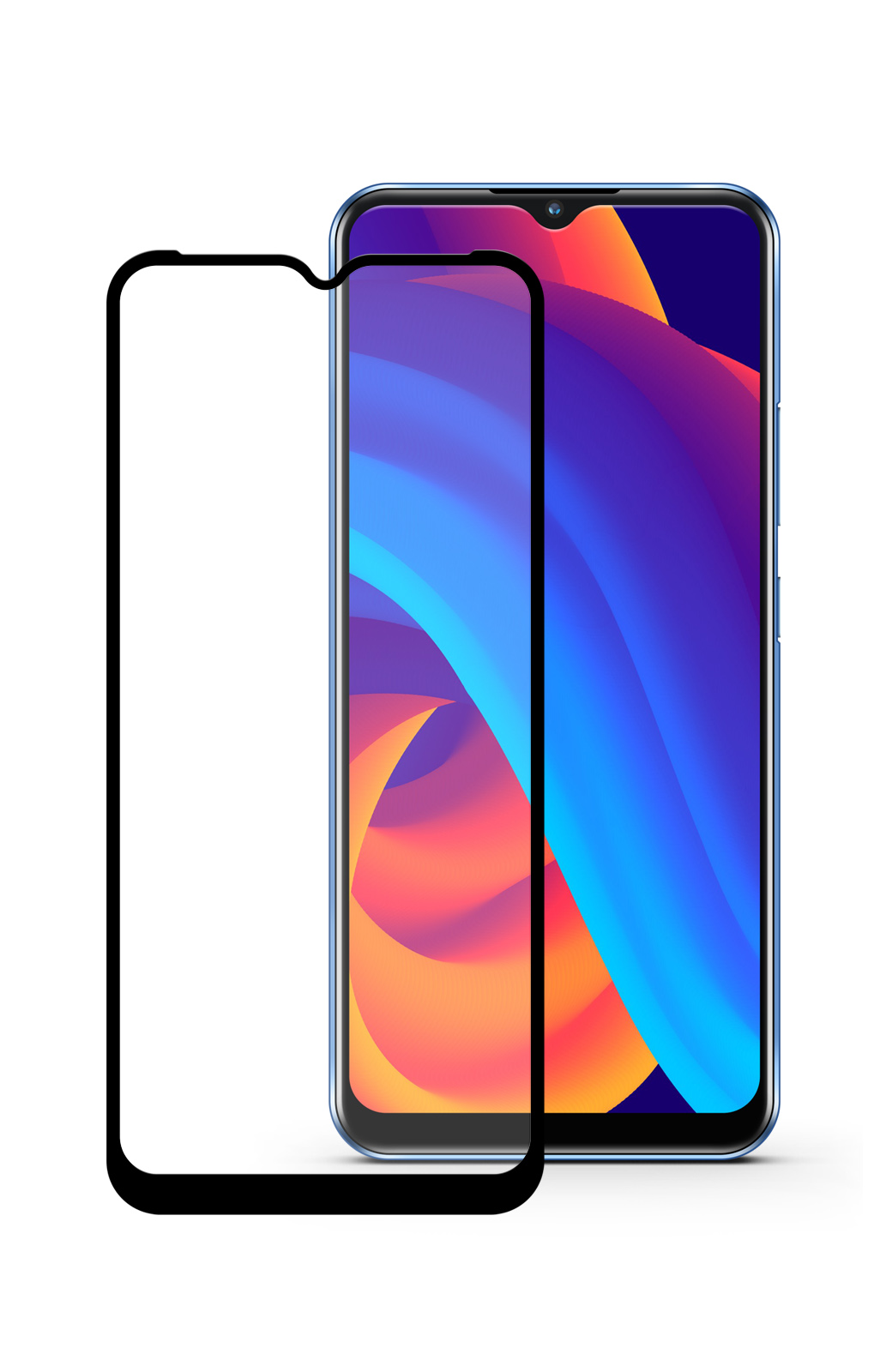 

Защитное стекло Mobius для Realme C11 2021/С20/C21/C21Y/C25/C25S (Black)/4232-509, Realme C11 2021/С20/C21/C21Y/C25/C25S
