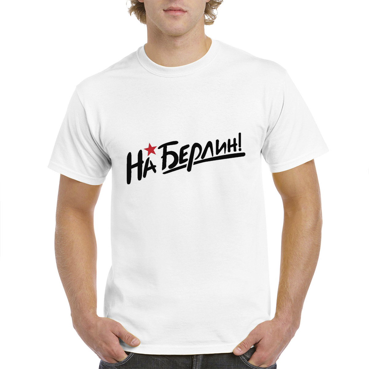 Футболка унисекс CoolPodarok M0113401 белая 46 RU