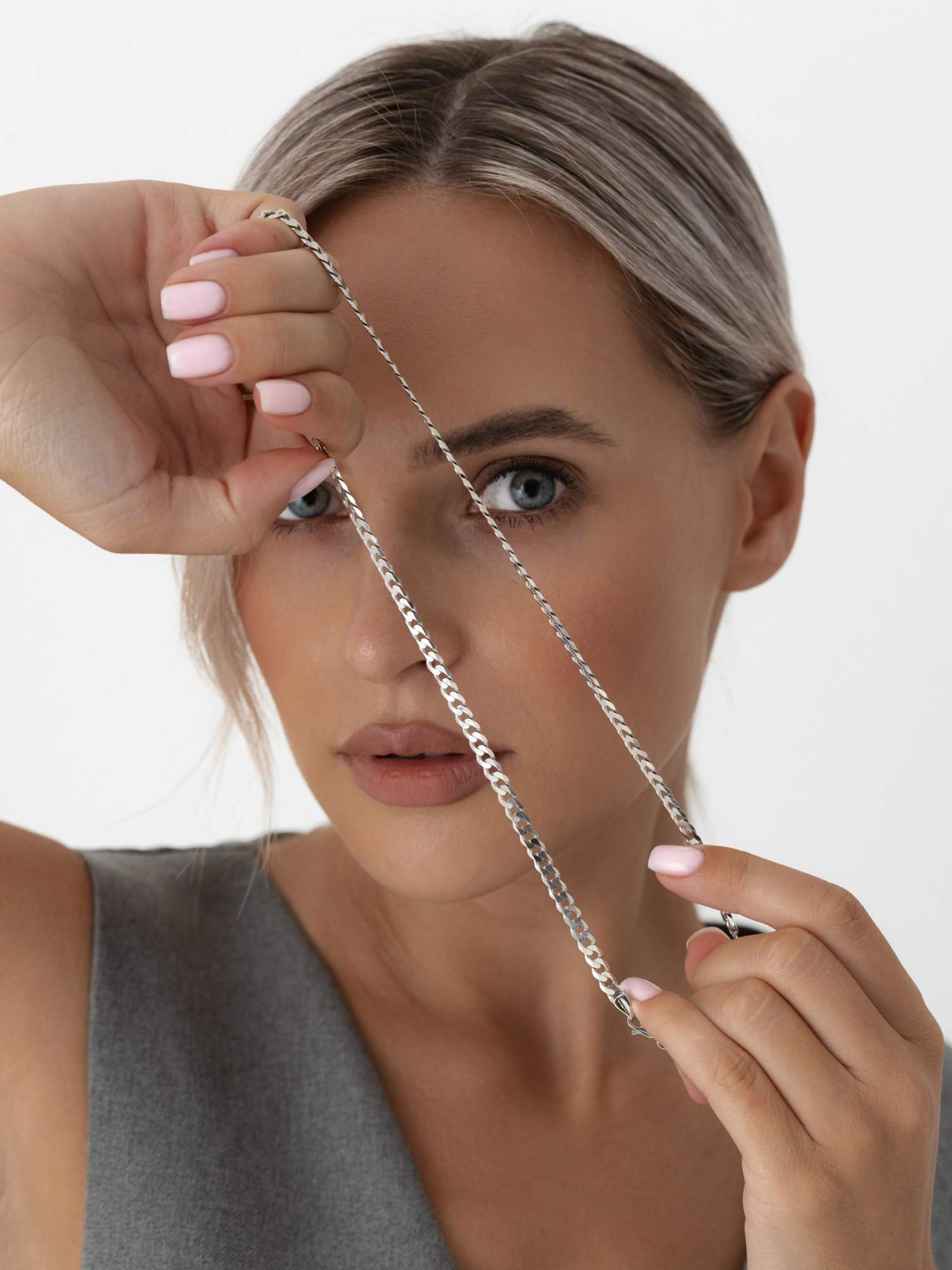 

Цепочка из серебра 55 см DIALVI JEWELRY ППГФ-150, ППГФ-150