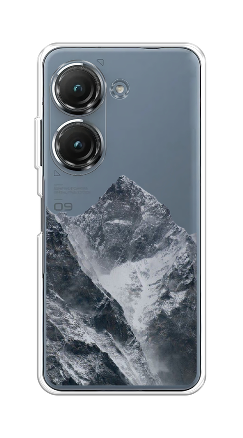 

Чехол на Asus ZenFone 9 "Горы арт 4", Серый;бежевый, 44850-2