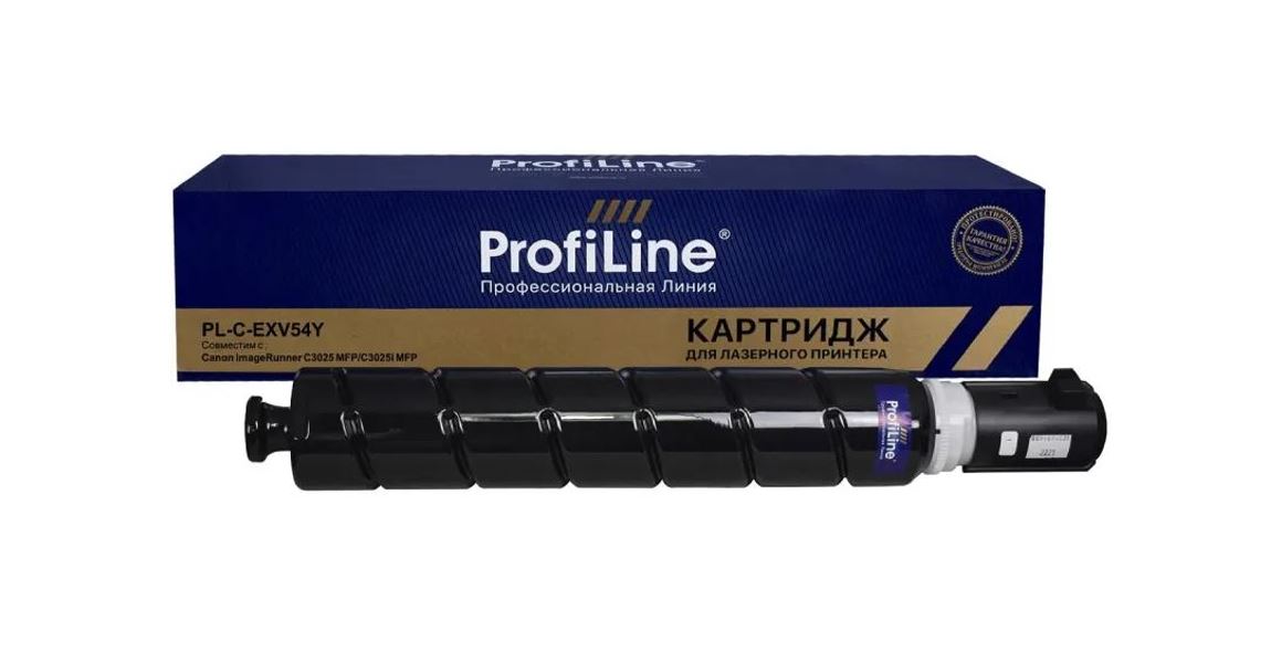 

Тонер-картридж для лазерного принтера Profiline (1595520-K) желтый, совместимый