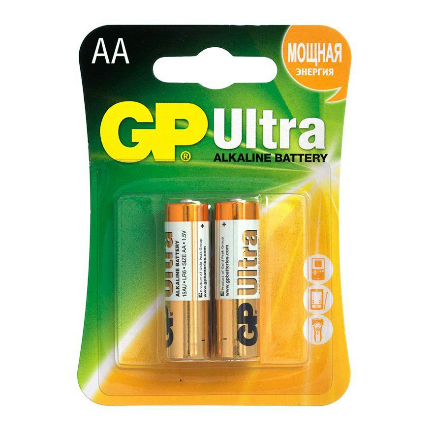 

Батарейки GP Ultra АА 2 шт