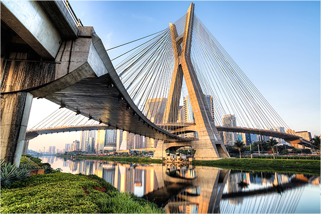 

Картина на холсте с подрамником ХитАрт Мост 80x53 см, 179