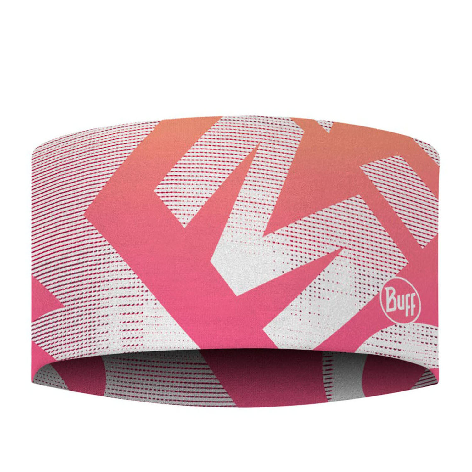 Повязка унисекс Buff Coolnet Uv Wide Headband розовая one size 1990₽