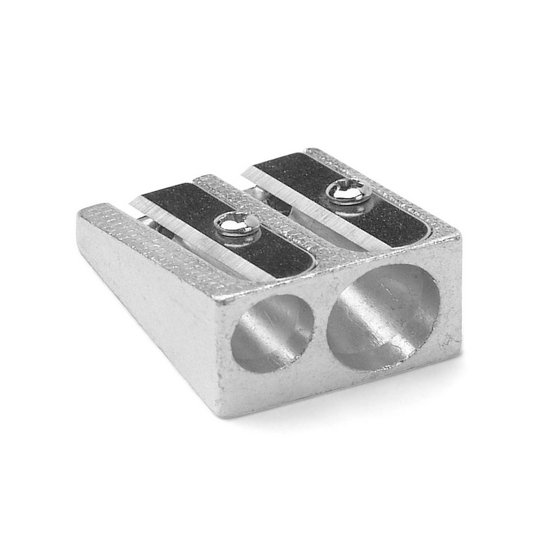 

Точилка металлическая два отверстия AG 1006