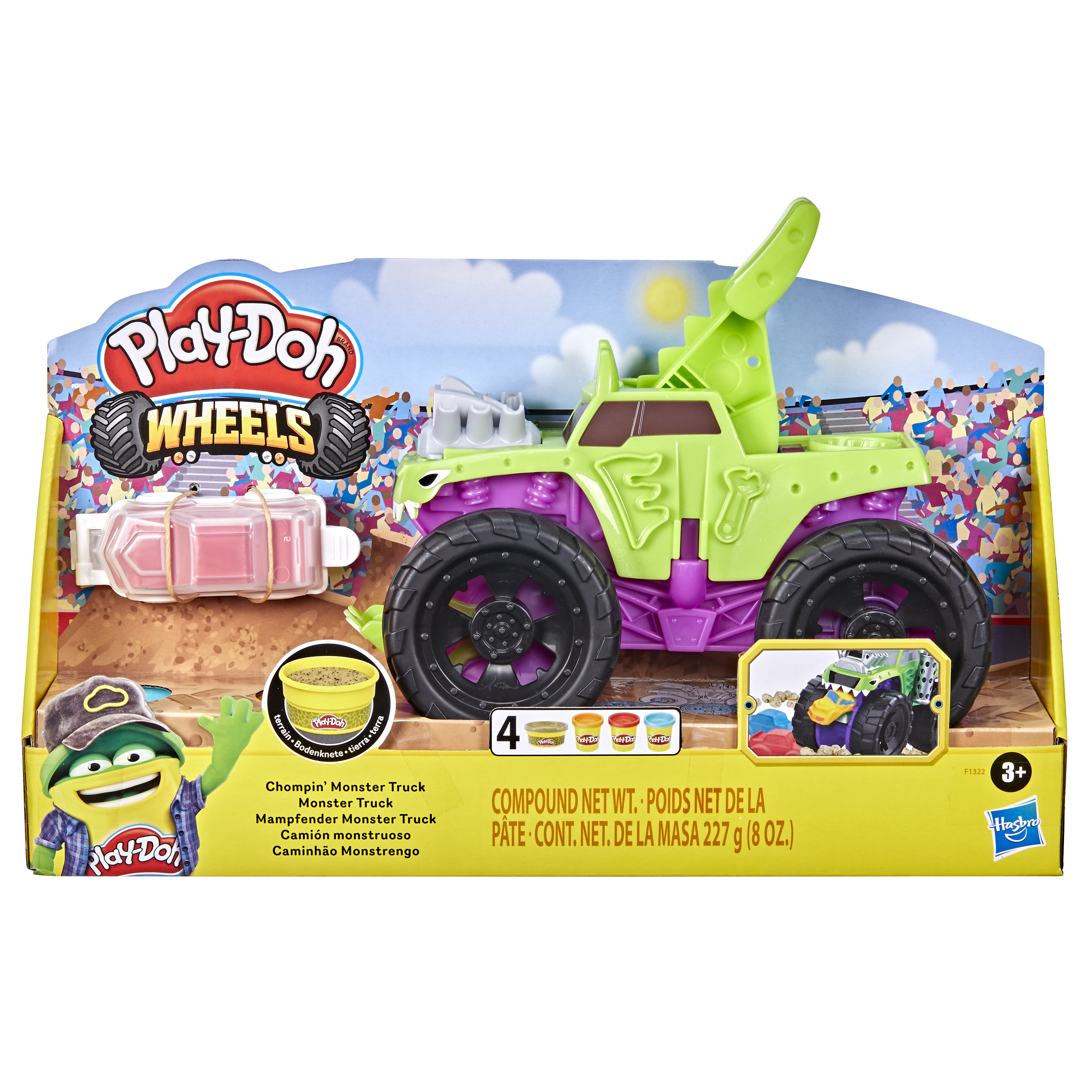 фото Игровой набор play-doh монстер трак f1322