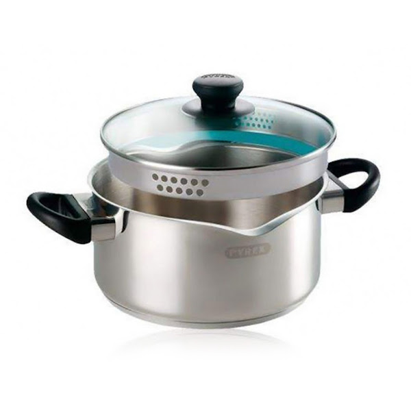 

Кастрюля Pyrex 6,6 л серебристый