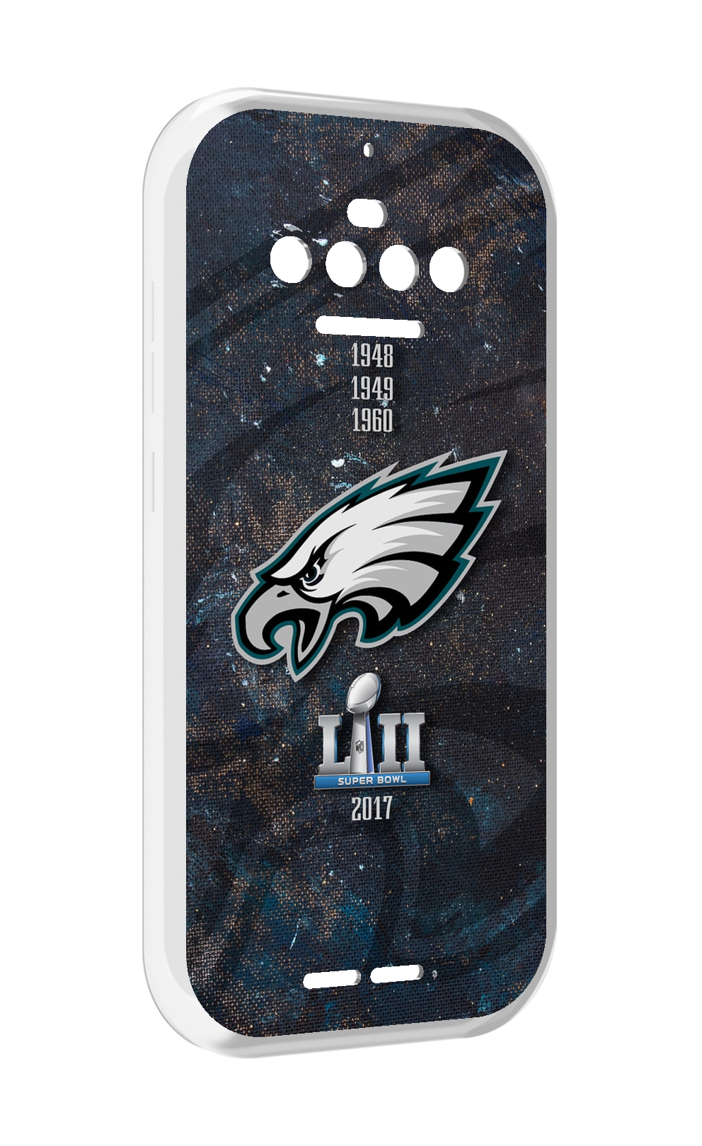 

Чехол MyPads филадельвия иглс регби мужской для Oukitel F150 R2022, Прозрачный, Tocco