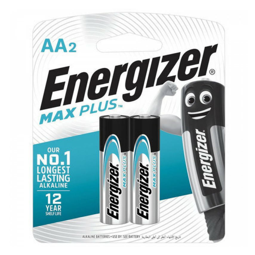 

Батарейки Energizer Max Plus AA 2 шт