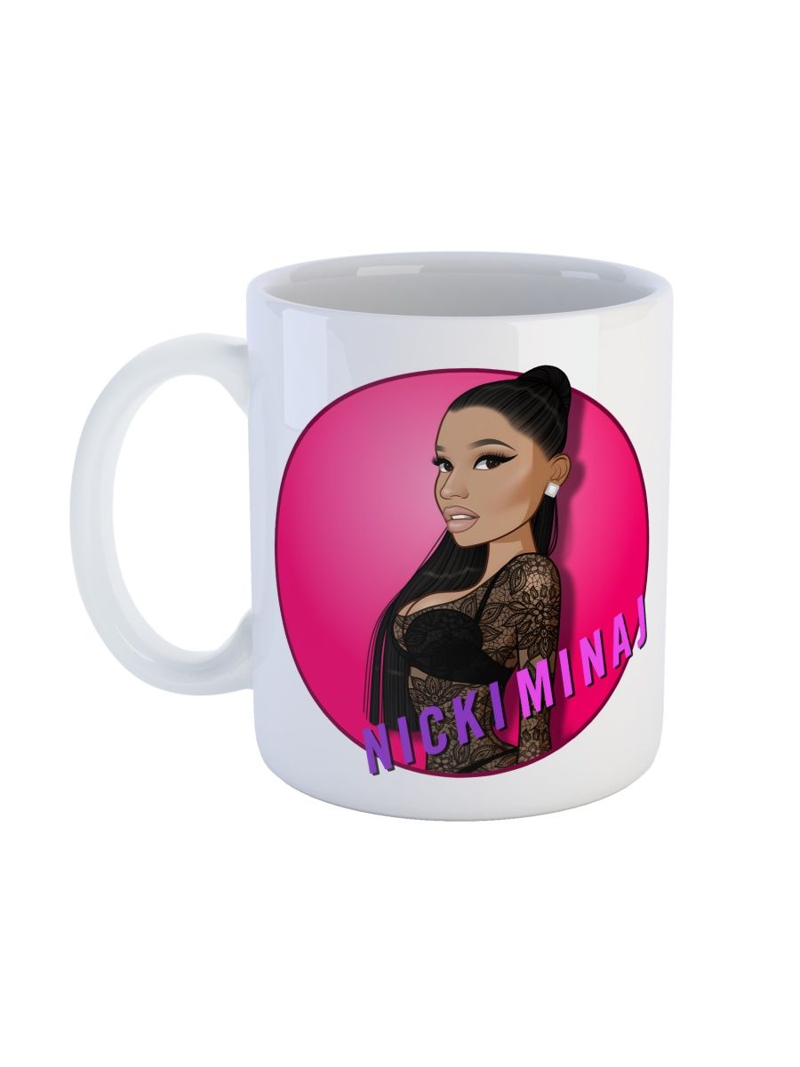 

Кружка Каждому Своё Ники Минаж, Nicki Minaj, Певица 330 мл, CU-MZNM6-W/S