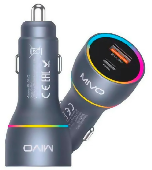 

Автомобильный FM-трансмиттер Mivo MU-343Q, MU-343Q