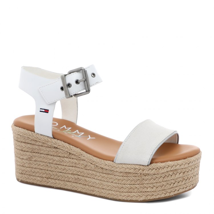 

Эспадрильи женские Tommy Jeans EN0EN01320_2520627 белые 36 EU