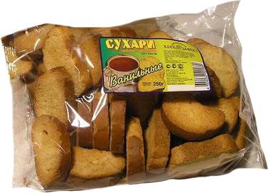 

Сухари КХЗ №3 ванильные 250 г