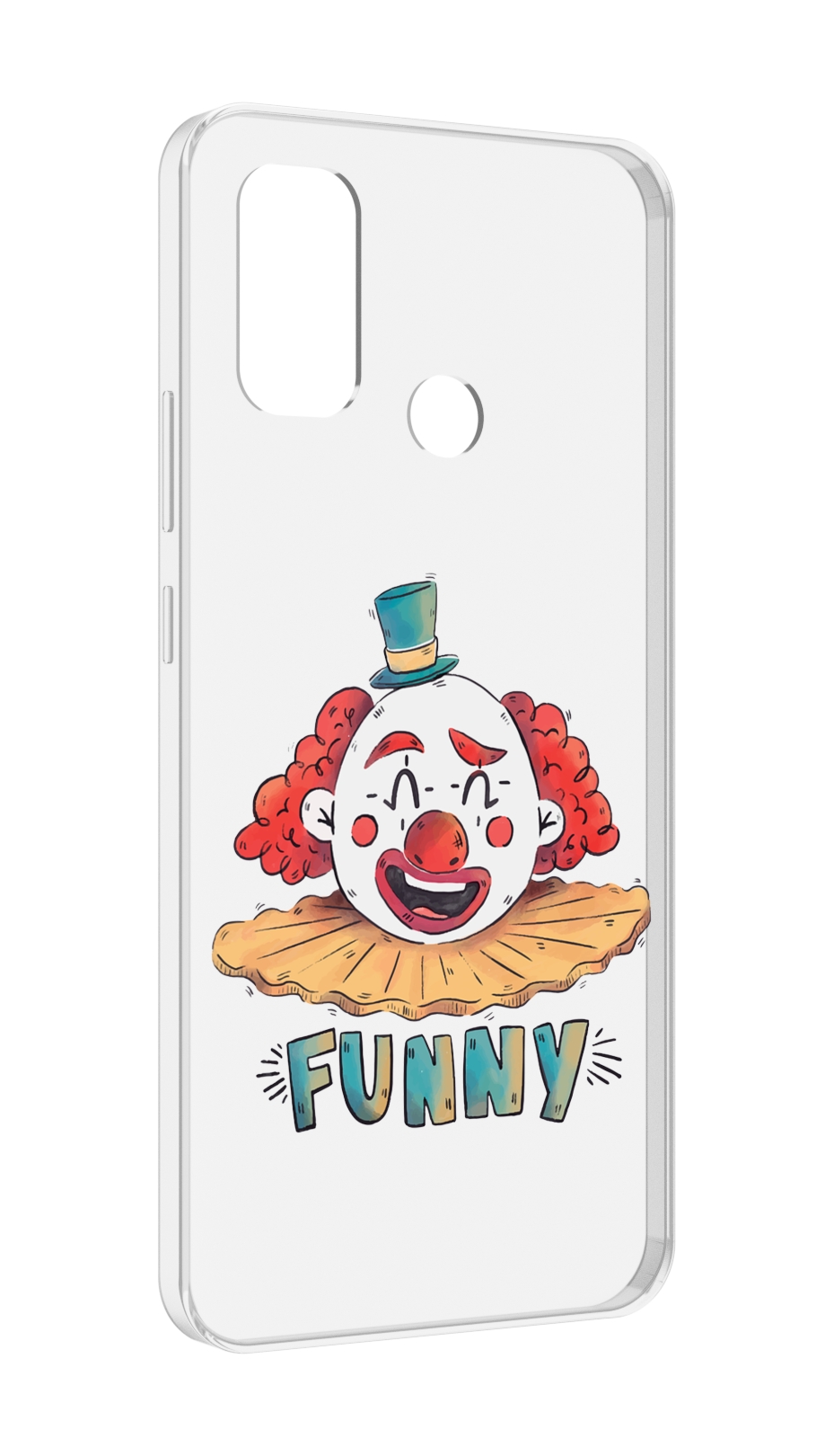 

Чехол MyPads клоун-смешной для UleFone Note 10P/Note 10, Прозрачный, Tocco