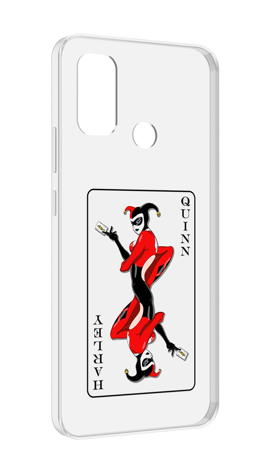 

Чехол MyPads королева-джокера для UleFone Note 10P/Note 10, Прозрачный, Tocco
