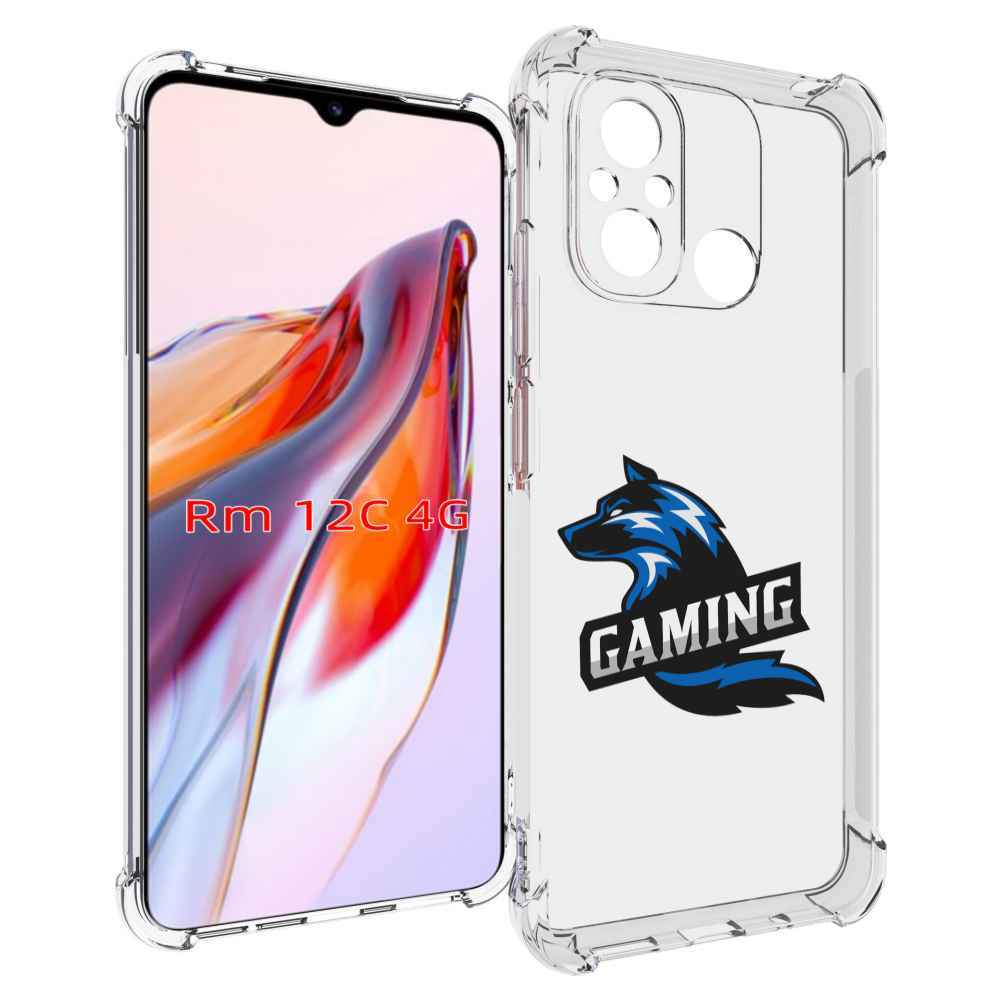 

Чехол MyPads Gaming мужской для Xiaomi Redmi 12C / Poco C55, Прозрачный, Tocco