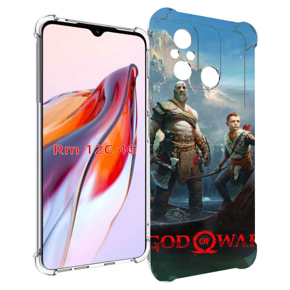 

Чехол MyPads God Of War Кратос Атрей для Xiaomi Redmi 12C / Poco C55, Прозрачный, Tocco
