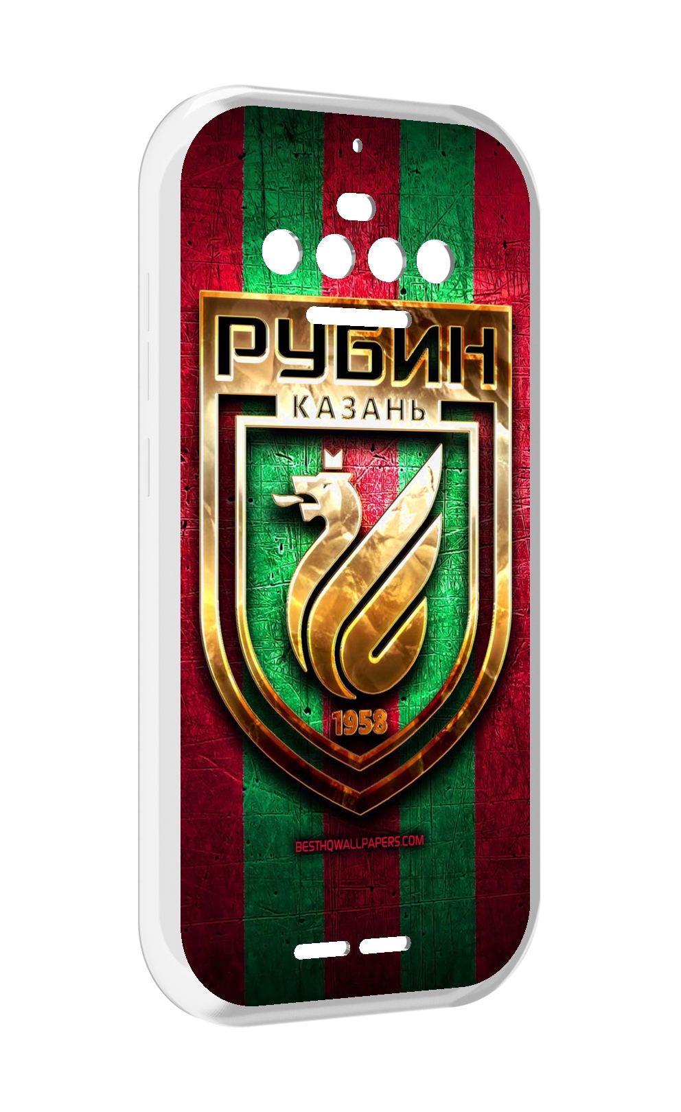 

Чехол MyPads фк рубин казань для Oukitel F150 R2022, Прозрачный, Tocco