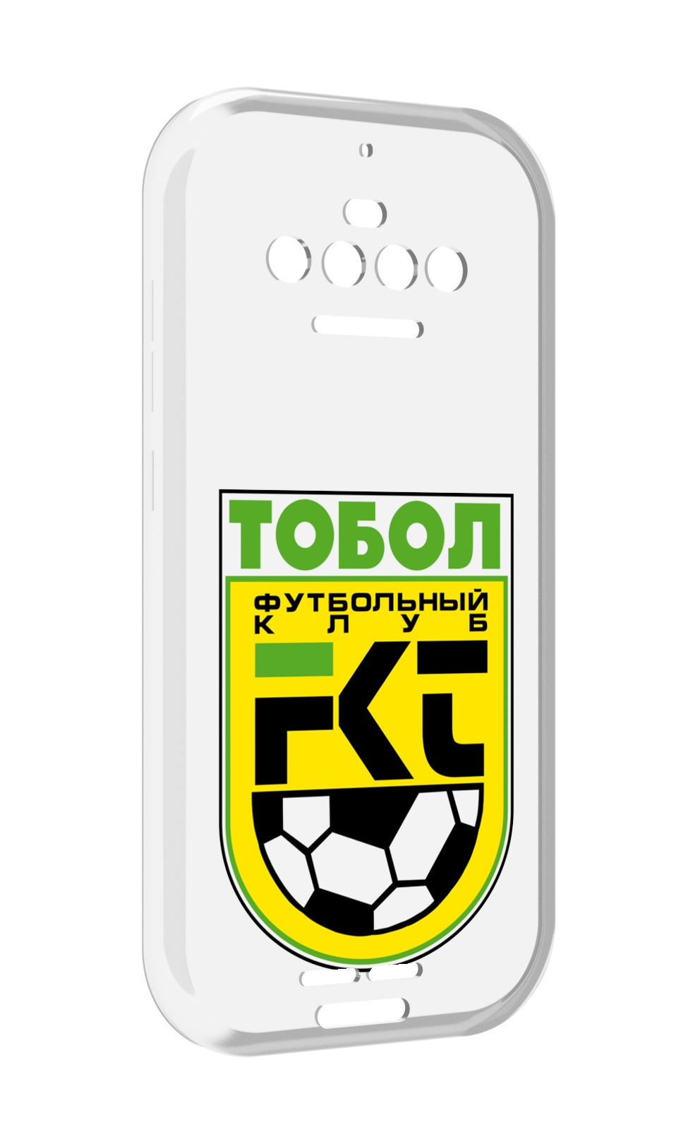 

Чехол MyPads фк тобол мужской для Oukitel F150 R2022, Прозрачный, Tocco