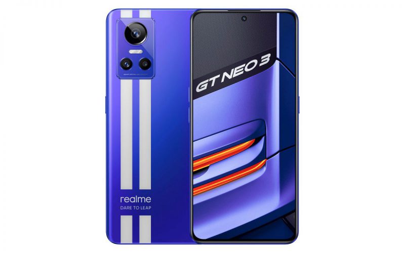 Смартфон Realme GT neo 3 12/256GB Nitro Blue (6047583)