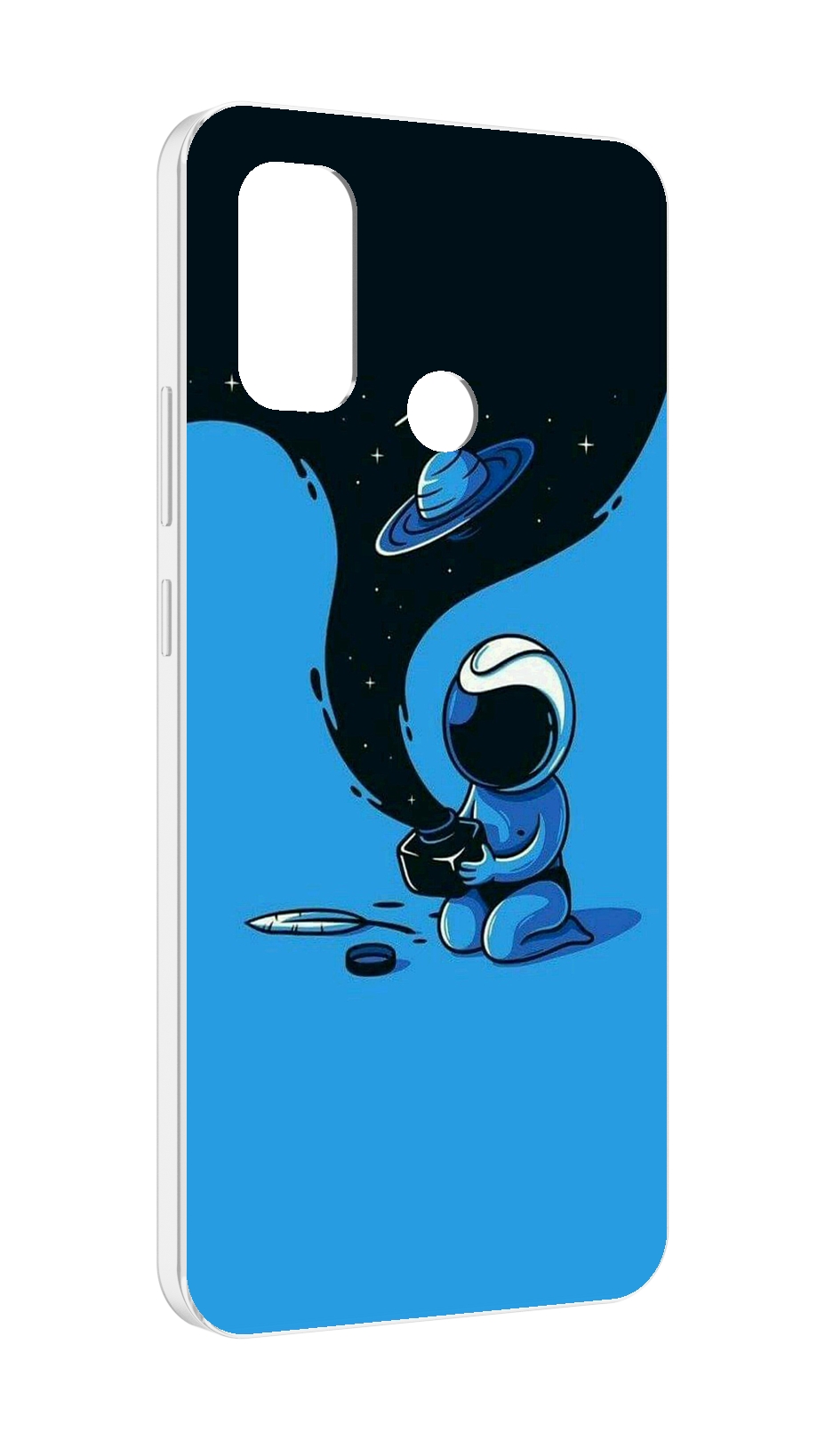 

Чехол MyPads космос из черной краски для UleFone Note 10P/Note 10, Прозрачный, Tocco