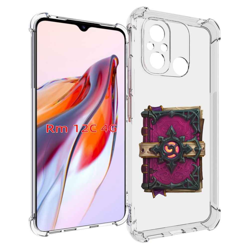 

Чехол MyPads Hearthstone для Xiaomi Redmi 12C / Poco C55, Прозрачный, Tocco