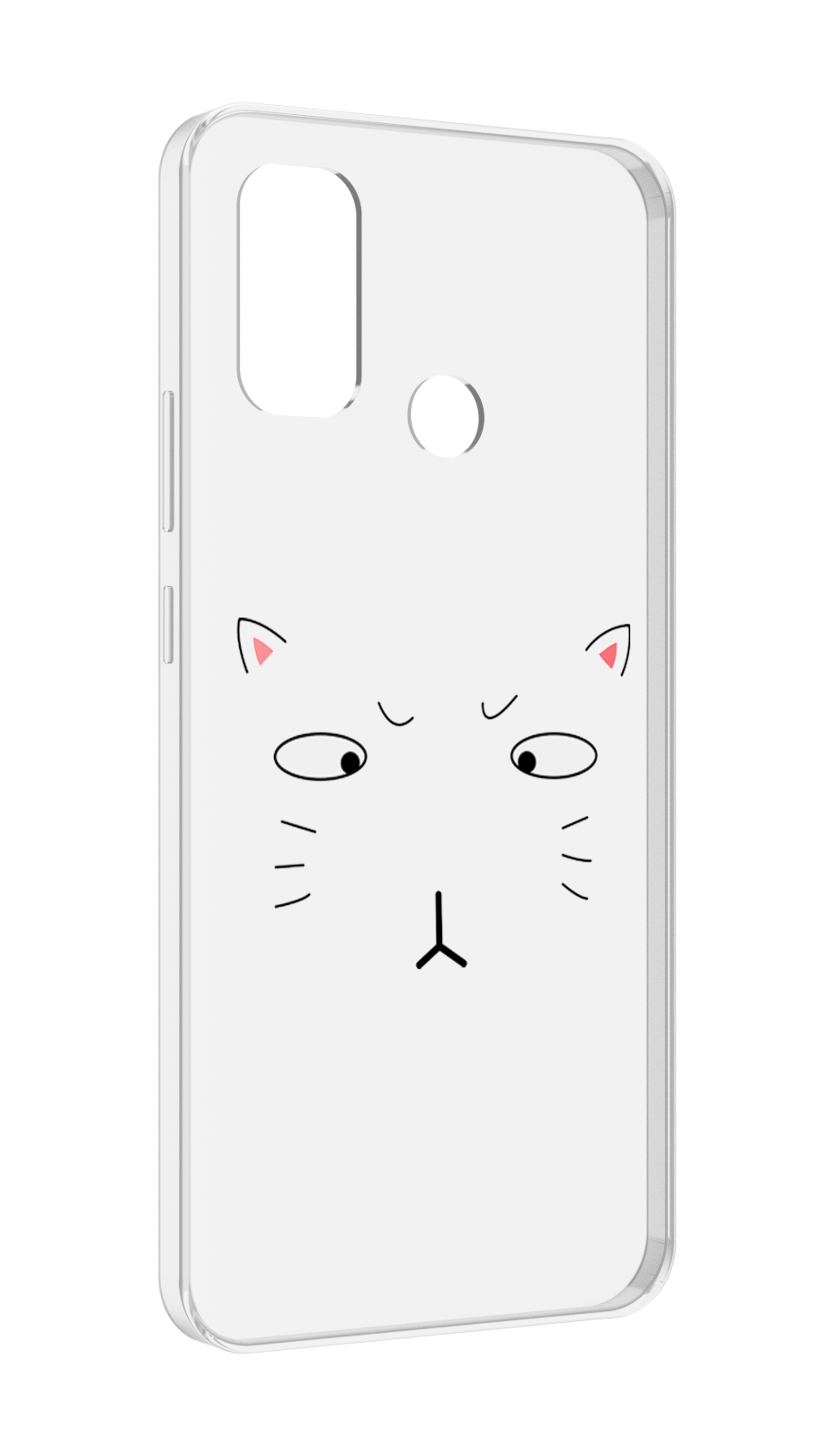 

Чехол MyPads кот-части-лица для UleFone Note 10P/Note 10, Прозрачный, Tocco