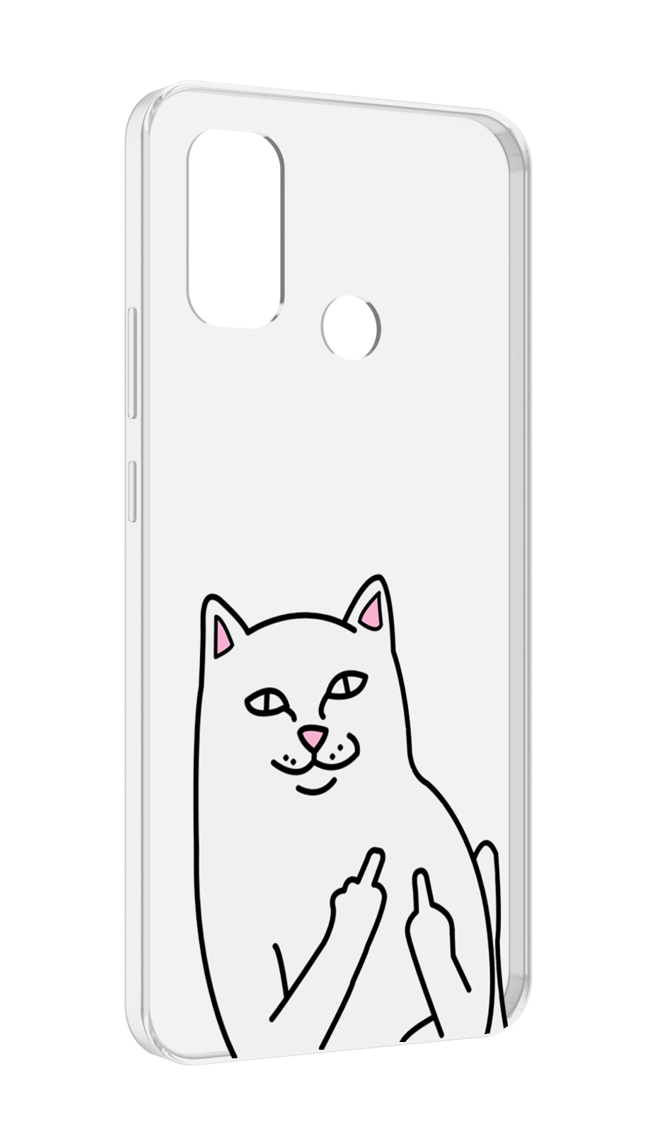 

Чехол MyPads котяра для UleFone Note 10P/Note 10, Прозрачный, Tocco