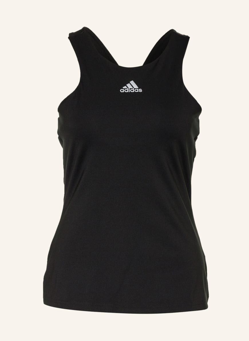 

Майка женская Adidas 1001233871 черная L (доставка из-за рубежа), 1001233871