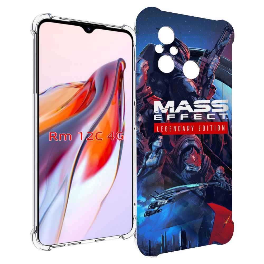 

Чехол MyPads Mass Effect Legendary Edition для Xiaomi Redmi 12C / Poco C55, Прозрачный, Tocco