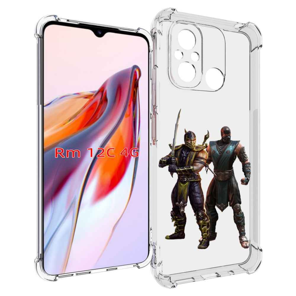

Чехол MyPads Mortal-Kombat-1 для Xiaomi Redmi 12C / Poco C55, Прозрачный, Tocco