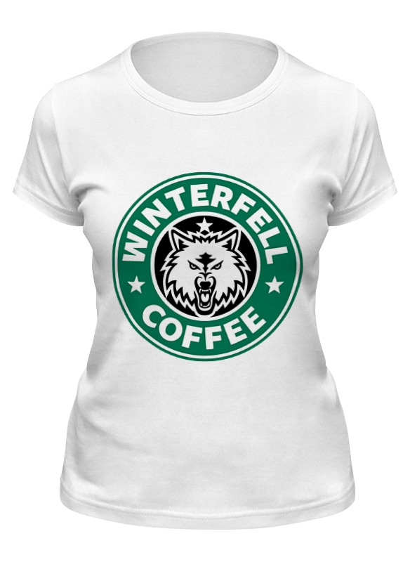 

Футболка женская Printio Winterfell (game of thrones) белая S, Winterfell (game of thrones)