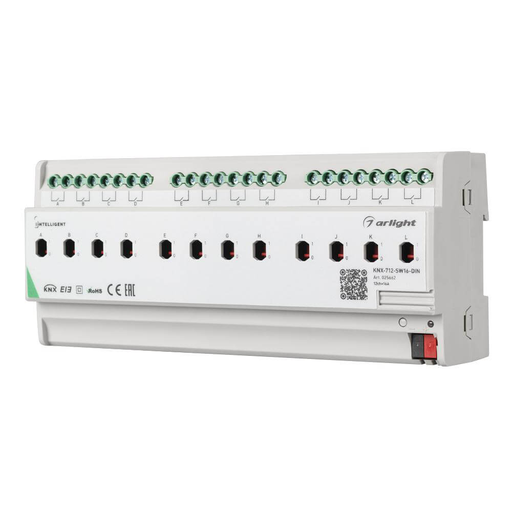 

Релейный модуль Arlight KNX-712-SW16-DIN 025662, 025662 KNX-7-SW-DIN