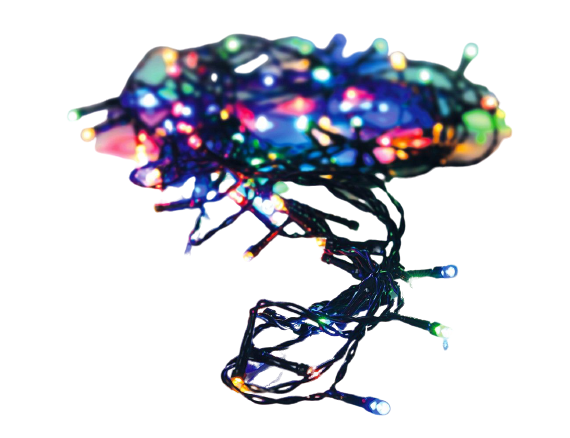 

Световая гирлянда новогодняя Koopman International AX8415430 14,4 м разноцветный/RGB, Цветные капельки