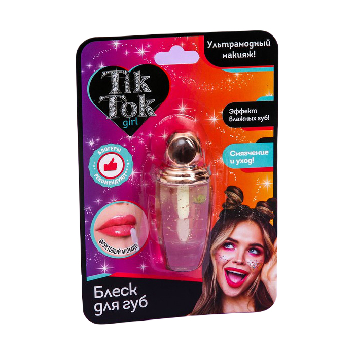 

Блеск для губ "Tik Tok Girl", бежевый. 81 г