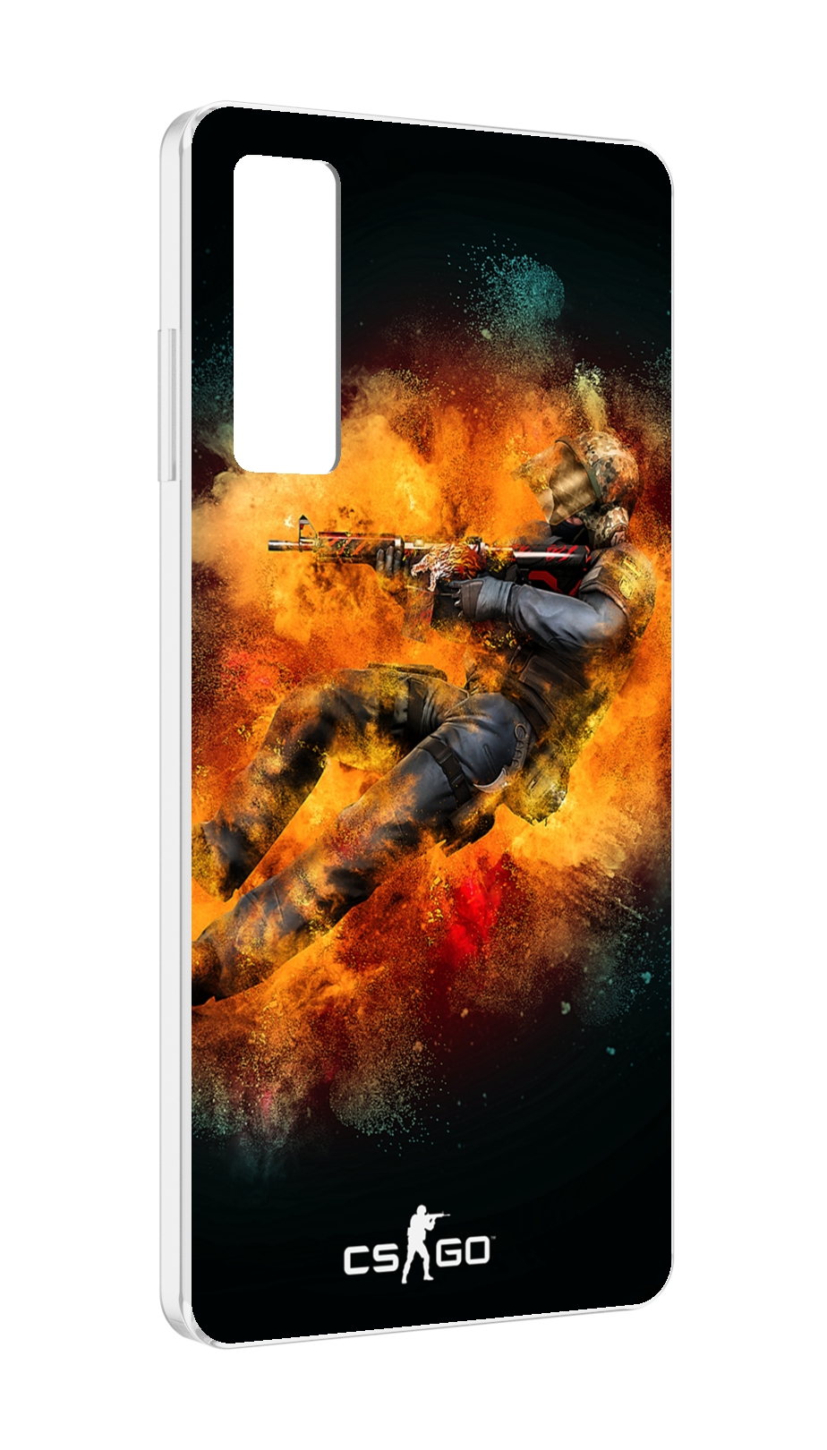 

Чехол MyPads CS-go Контр-террорист для TCL 20 5G, Прозрачный, Tocco