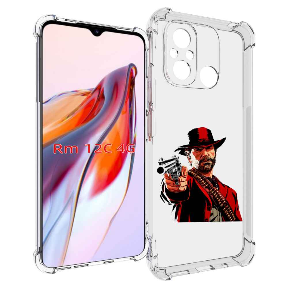 

Чехол MyPads Red-Dead-Redemption-2-РДР-2 для Xiaomi Redmi 12C / Poco C55, Прозрачный, Tocco