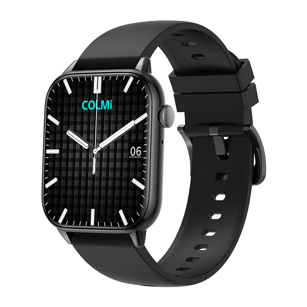 фото Умные часы colmi c60 silicone strap black-black