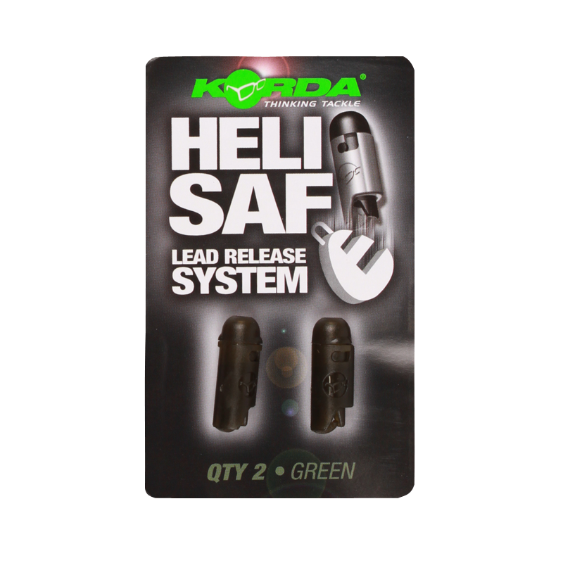 KORDA Клипса безопасная Safe Heli Green