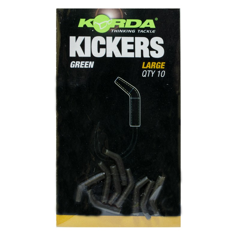 фото Korda лентяйка kickers green l для крючка №1-4