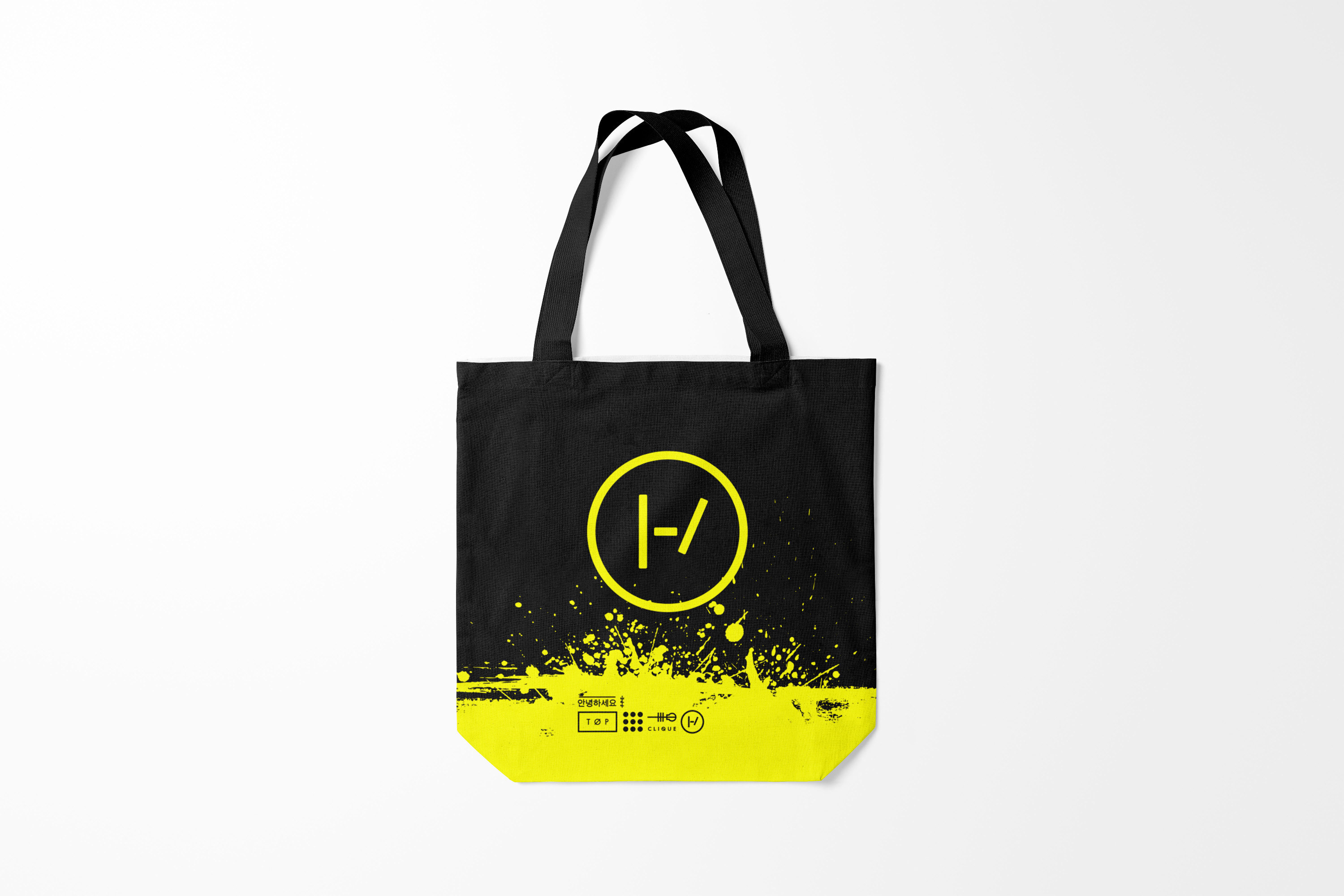 

Сумка шoппер унисекс Burnettie Twenty one pilots, разноцветный, Twenty one pilots