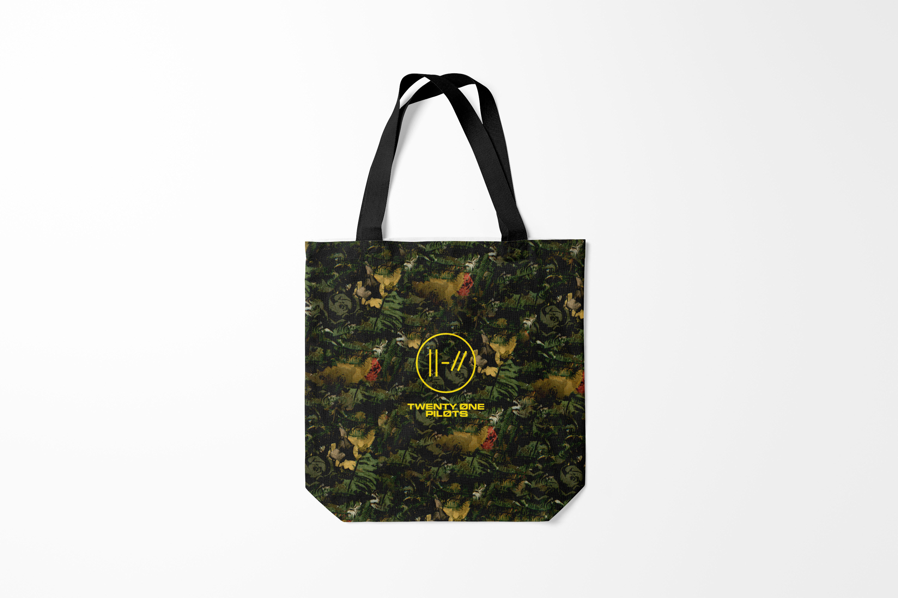 

Сумка шoппер унисекс Burnettie Twenty one pilots, черный, Twenty one pilots