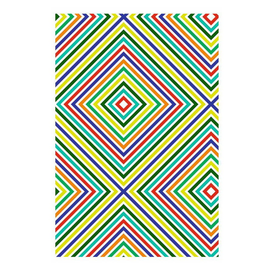 фото Упаковочная бумага арт и дизайн глянцевая разноцветная голографическая 0,99м