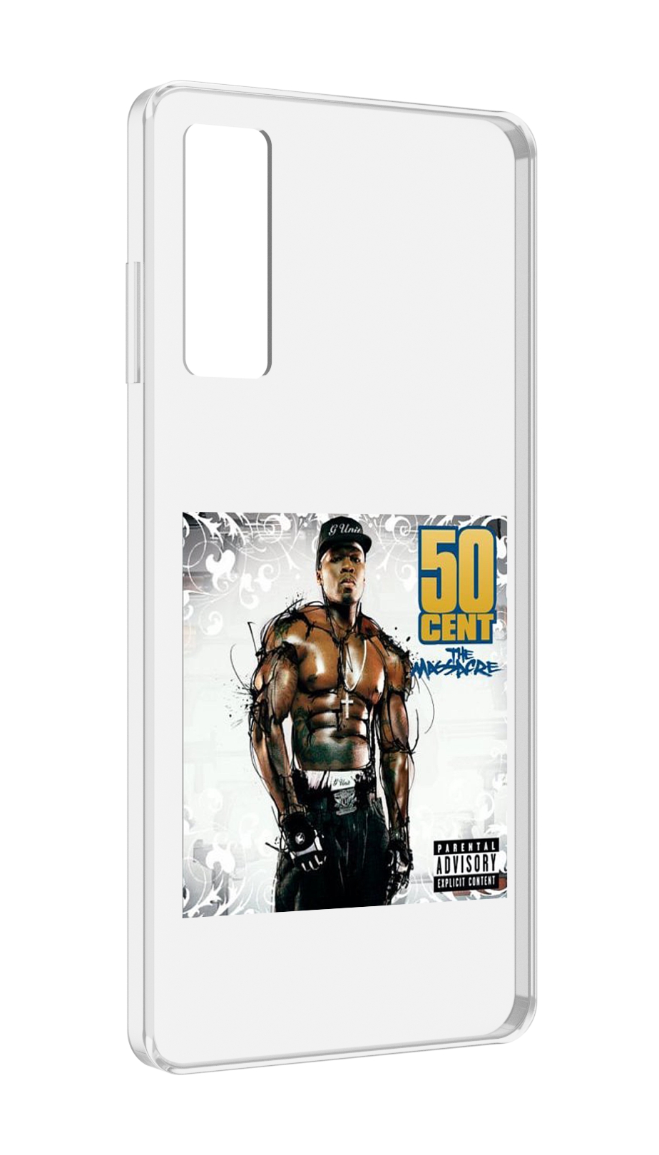 

Чехол MyPads 50 Cent - The Massacre для TCL 20 5G, Прозрачный, Tocco