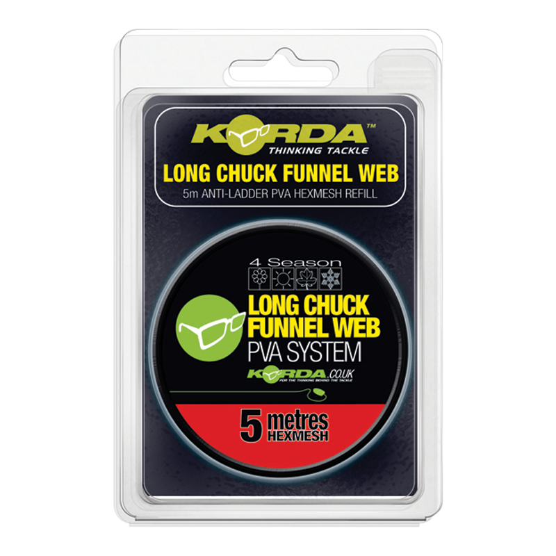 фото Korda сетка pva запасная longchuck funnel web hexmesh 5м