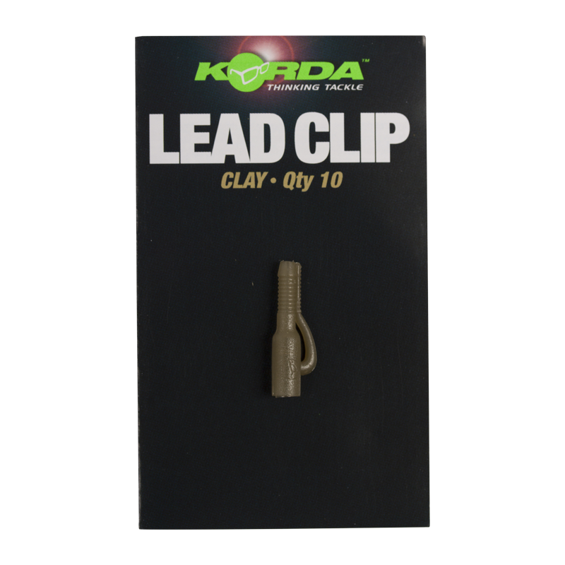 KORDA Клипса безопасная Safe Zone Lead Clip Clay